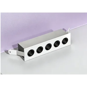 Aluminum LED Eye Protection Anti Glare Embedded Industrial Indoor Ceiling Spotlight Dimmable CRI 90 Color Temp 2700K 6000K 50000