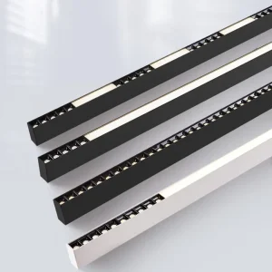 Aluminum LED Linear Light Suspended Track Surface Mount Commercial Office Linear Lamp