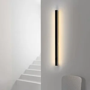 Aluminum LED Linear Strip Modern Wall Lamp Dimmable High CRI 90 for Bedroom & Living Room
