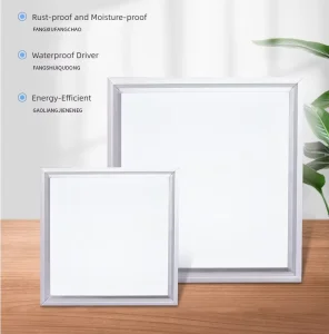 Aluminum LED Office Square Grille Integrated Ceiling Light Moisture-proof and Rust-proof Panel Light