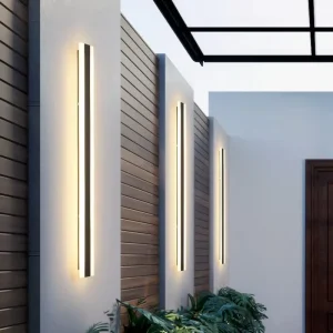 Aluminum LED Outdoor Wall Light Waterproof Exterior Sconce for Entrance Corridor Stair Porch Yard