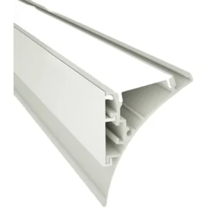 Aluminum LED Profile Light Surface Mounted Linear Light for Wall Washing Non Plaster Ceiling Corridors for Surface Wall Lighting