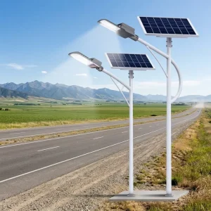 Aluminum LED Street Light IP65 Waterproof High Power Multi Color Temperature DC 6V Solar Street Lamp 2 Year Warranty Lighting