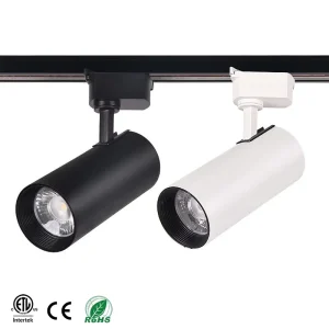 Aluminum Magnetic LED Track Light System 6W/12W SMD Warm White Flicker free Linear Track Spotlight CRI 80