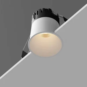 Aluminum Narrow Frame COB Spotlight Anti-Glare Full Spectrum CRI95 Recessed Ceiling Light for Living Room