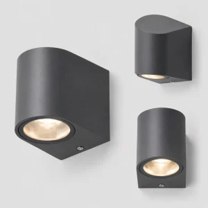 Aluminum Outdoor Wall Light Waterproof Decorative Wall Pack Lamp for Home Hotel Garage Entrance