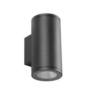 Aluminum Outdoor Waterproof LED Round Wall Light Up Down Lighting Hotel Courtyard Passage Staircase Hanging Wall Sconce