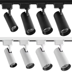 Aluminum Raz Spotlight Adjustable Showroom Shop Exhibition 7W 12W 18W 30W LED Track Light