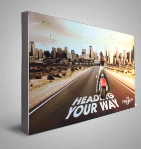 Aluminum Rectangle LED Light Box Snap Frame Poster Box for Advertising Wall Hanging Mounted