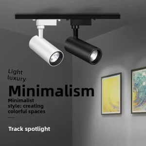 Aluminum Track Spotlights LED COB 30W Modern 220V Commercial Home Supermarket Office Ceiling Wall Lights