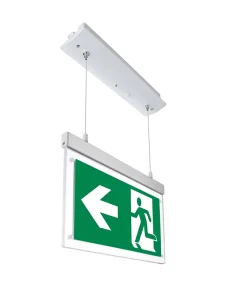 Aluminum and Acrylate Ceiling Mounted Lights Rechargeable Emergency Led Lamp Emergency Exit Sign
