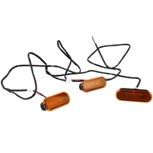 Amber LED Grille Lights for Ford Bronco 2 door and 4 door