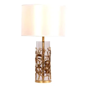 American Country Glass Bedroom Bedside Lamp Living Room Wedding Decoration Modern Simple Table Lamp