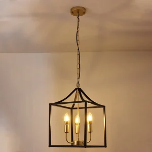 American Style Chandelier Farmhouse Country Style Restaurant Kitchen Corridor Wrought Iron Lamparas