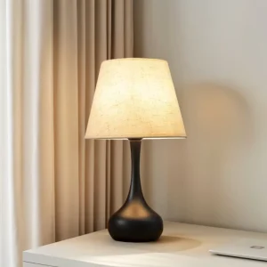 American Style Table Lamp Iron Body Metal Shade Modern Design