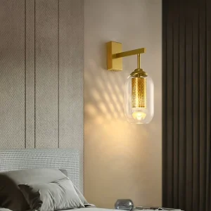 American Style Wall Light Personalized Creative Living Room Bedroom Villa Hotel Corridor Home Decoration Wall Lamp