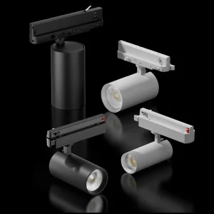 Angle Adjustment Rail Light 20W 28W 32W Anti Glare Aluminum Shop Stage LED Track Light