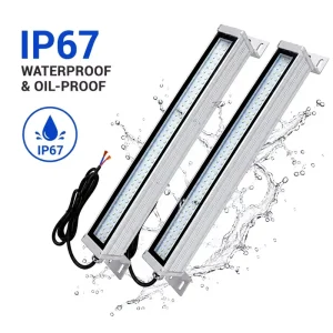 Anti Corrosion 1ft 2ft 4ft 30W 40W Adjustable LED Linear Machine Work Light