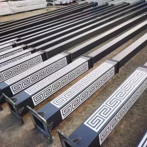 Anti-Corrosion Iron Square Waterproof Highway Traffic Design Parking Lot Lighting Outdoor Street Light Garden