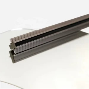 Anti Glare Cabinet Lights Wall Panel LED Profile with Black Diffuser for Residential and Hotel Interiors YB3004 25