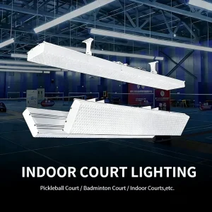 Anti Glare Court Sports Lighting Indoor Badminton Pickleball Court Led Light Led Badminton Court Lamp For Pickleball