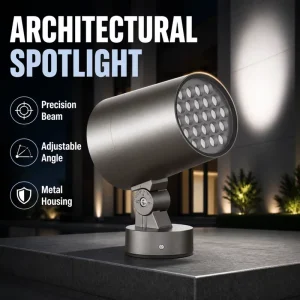 Anti glare 60W Single Color LED Flood Light IP65 Outdoor Spot Light for High Mast Plaza Landscape Park T160