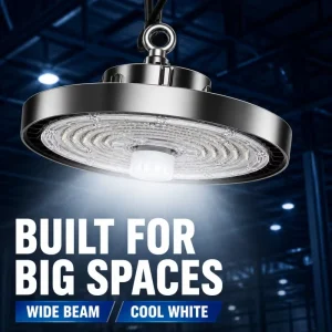 Anti glare Anti falling LED High Bay Light 100w 150w 200w 240w LED Hanging Light for Industrial Warehouse Workshop Factory