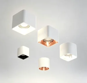 Anti glare surface mounted downlight spotlight IP65 waterproof residential and commercial surface mounted aluminum LED 30W 50W