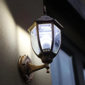 Antique Iron Metal Wall Lamp Lantern Vintage Nordic Mounted Hallway Wall Lamp