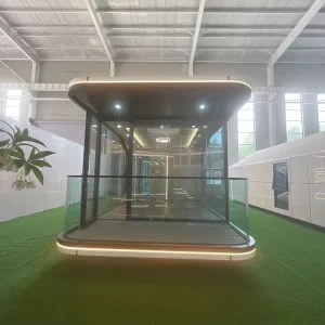 Apple Cabin Prefabricated Tiny House Homes Movable Shed 2 Bedroom Portable Modular House