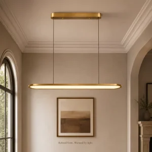 Arc LED Panel Light H11 Series 40W CCT Tunable 2.4G Remote Dimmable Surface Mount Ceiling Lamp