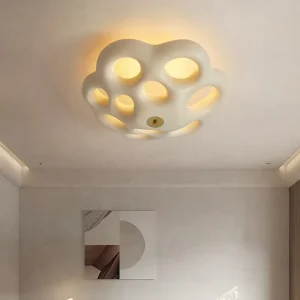 Architectural Designer Sculptural Pendant Lamp Lightweight High Density Polystyrene Custom Shaped Pendant Light