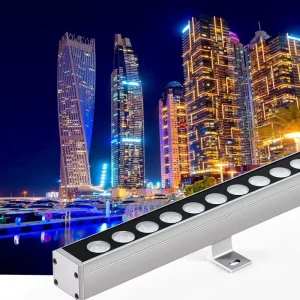 Architectural Facade Lighting for Outdoor Rgb Led Wall Washer Light 12W Building Inground Linear Dmx 512