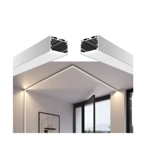 Architectural General Lighting 50*35mm LED Channel Aluminum Profile Supports Surface Recessed Pendant Mounting