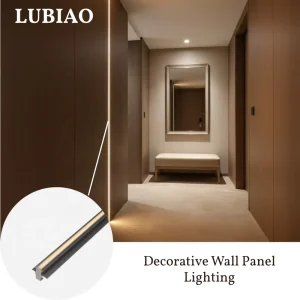 Architectural Interior Accent Light for Wall Panel Decoration With Black Diffuser Anti Glare Lighting Effect YB3004-43