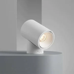 Architectural LED Surface Mount Spotlight 12W High CRI 90 Flicker Free Aluminum Housing Durable Dimmable Project Grade Lamp