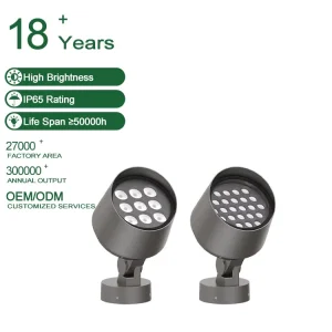 Architectural Wall Washer Light DMX512 48W RGBW IP67 LED Outdoor COB Flood Light for Facade Spotlight