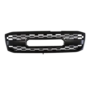 Auto Parts Black Front Grille With Light Fits for LandCruiser LC100