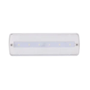Auto switching to Emergency Mode Durable Rechargeable IP65 Waterproof Plastic Emergency LED Light 3 Year Warranty