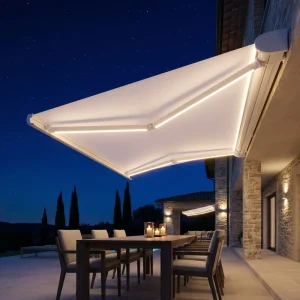 Awning Electric Retractable Canopy for Garden Supplies