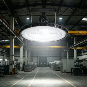 BBIER 60W 80W 100W 120W 155W 3CCT Adjustable LED UFO High Bay Light IP65 Waterproof Industrial Warehouse