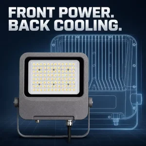 Back Cooling LED Projector Light Excellent Heat Dissipation for Commercial Wide Area Lighting