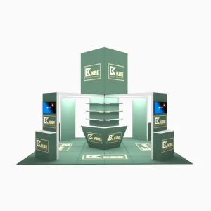 Backlit 20×20 Aluminum SEG Fabric Light Box Display Backdrop Wall Exhibition Trade Show Booth Stand
