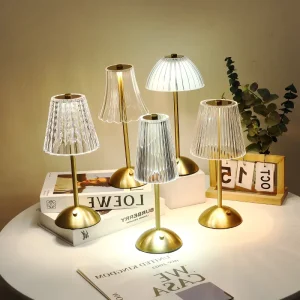 Bar Touch Table Lamp Rechargeable Wireless Desk Lamp Portable LED Light for Wedding Decoration Table Centerpieces
