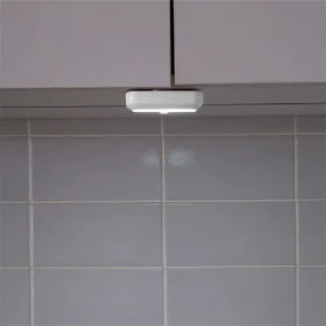 Battery Operated Rechargeable Cordless Dimmable LED Motion Sensor Night Lights Puck Lamps for Stairway Closet Light