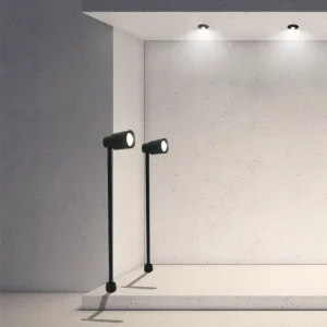 Beam Angle Adjustable LED Spotlight for Jewelry Display Cabinet CRI90 3W Customizable LED Showcase Light