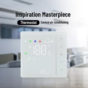 Beca BAC 007 Smart Thermostat Tuya Programmable WIFI & Lora Protocol Wall Mounted ABS HVAC Temperature Controllers