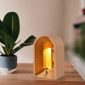Bedroom Atmosphere Modern Fancy Bedside Lamp Decoration Decorative Desk Lamp with Speaker