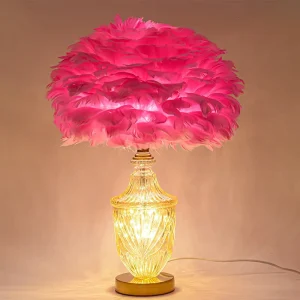 Bedroom Bedside Light Decorative Night Lamp Romantic Warm Living Room Lamp American Luxury Crystal Table Lamp
