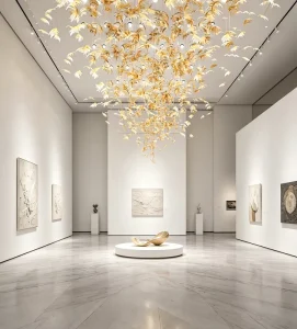 Bespoke Interior Hanging Lamp Large Project Chandelier Light Chandeliers for Restaurant Hotel Pendant